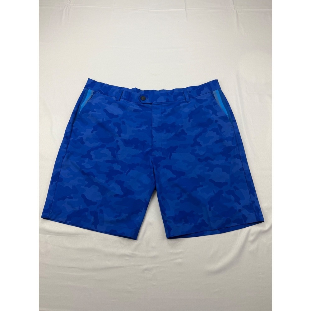 G/FORE‎ Mens Blue Camo Golf Shorts Size 40 Performance Technical Camouflage